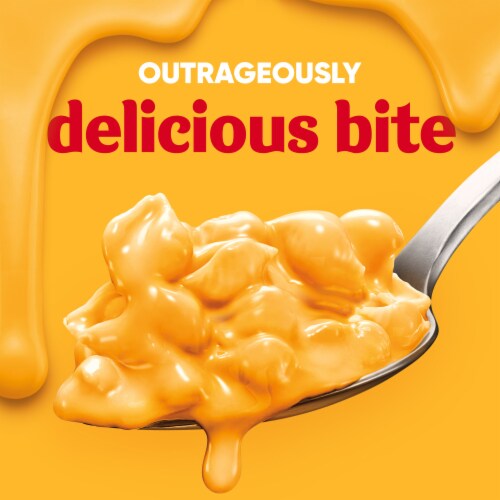Velveeta Shells and Cheese Macaroni and Cheese Cups Easy Microwavable Dinner Perspective: left