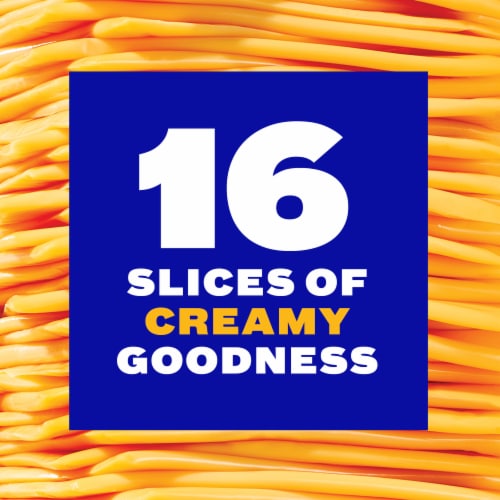 Kraft Singles American Cheese Slices with 2% Milk Perspective: left
