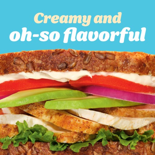 Kraft Light Mayo with One Half the Fat & Calories of Regular Mayonnaise Perspective: left