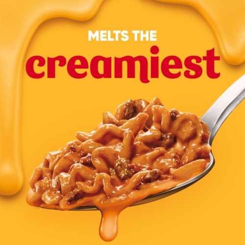 Velveeta Cheesy Lasagna with Meat Sauce & Creamy Cheese Sauce Topping Microwavable Meal Perspective: left