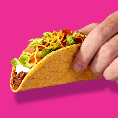 Taco Bell Crunchy Taco Shells, , Box Perspective: left