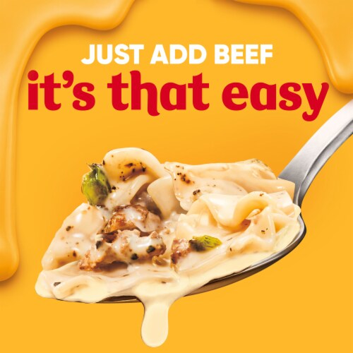 Velveeta Cheesy Skillets Philly Cheesesteak Dinner Kit Perspective: left