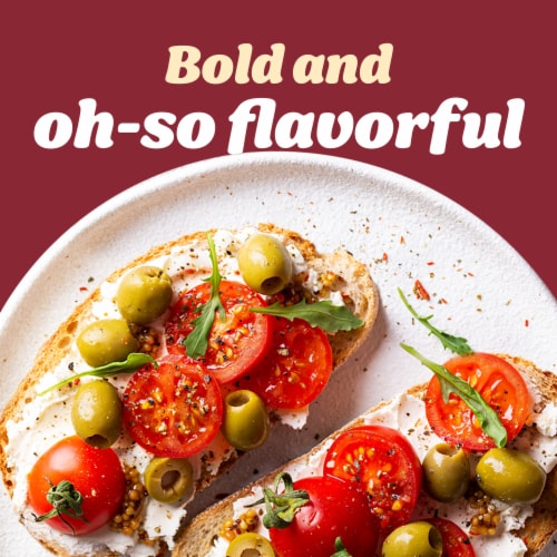 Kraft Red Wine Vinaigrette Salad Dressing Perspective: left