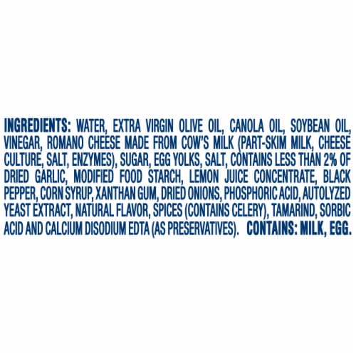Kraft Caesar Salad Dressing with Olive Oil Perspective: left