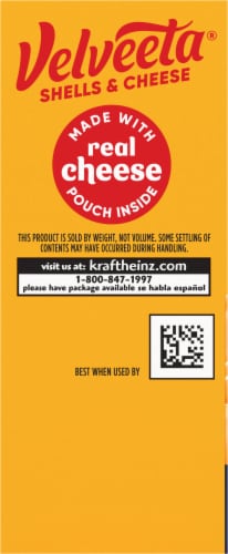Velveeta Jumbo Shells & Cheese Perspective: left