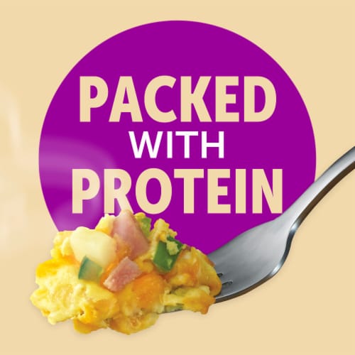 Just Crack an Egg Low Carb Denver Scramble Kit Breakfast Bowl Perspective: left