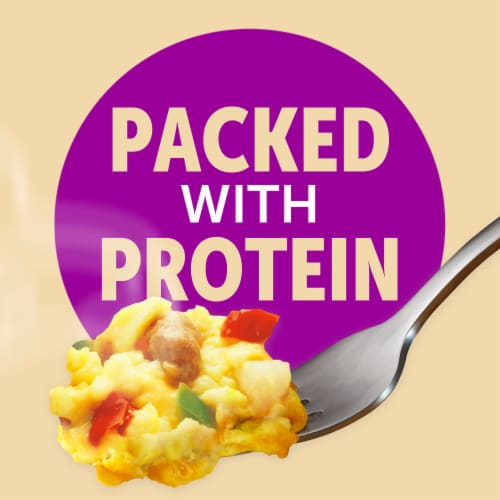 Just Crack An Egg Ultimate Sausage Scramble Breakfast Bowl Kit Perspective: left