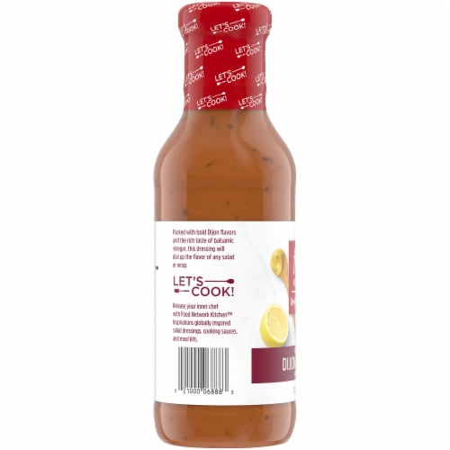 Food Network Inspirations French Style Dijon Balsamic Vinaigrette Dressing Perspective: left