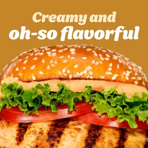 Kraft Burger Aioli Perspective: left