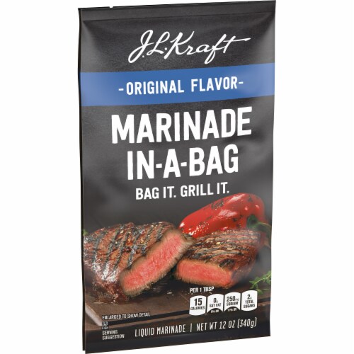 Kraft Original Marinade In-A-Bag Perspective: left