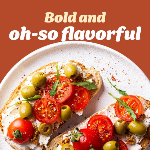 Kraft Roasted Garlic Vinaigrette Salad Dressing Perspective: left