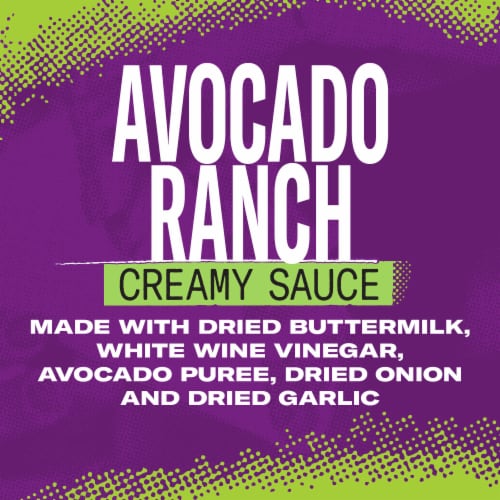 Taco Bell Creamy Avocado Ranch Perspective: left