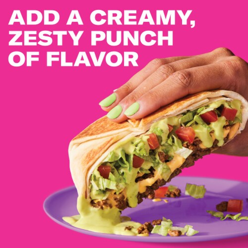 Taco Bell Creamy Avocado Ranch Perspective: left