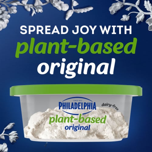 Philadelphia Non-Dairy Plant-Based Original "Cream Cheese" Spread Perspective: left