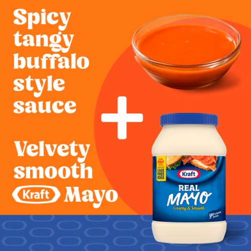 Kraft Buffalo Spicy Mayo Perspective: left