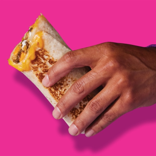 Taco Bell Queso-Burrito Cravings Kit Perspective: left