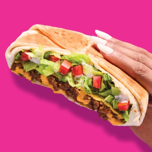 Taco Bell Crunchwrap Supreme Meal Kit Perspective: left