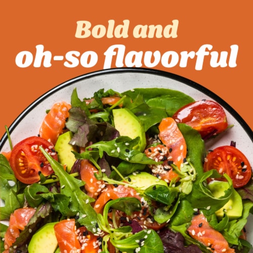 Kraft Reduced Fat Asian Toasted Sesame Dressing Perspective: left