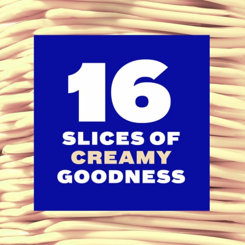 Kraft Singles White American Sliced Cheese Perspective: left