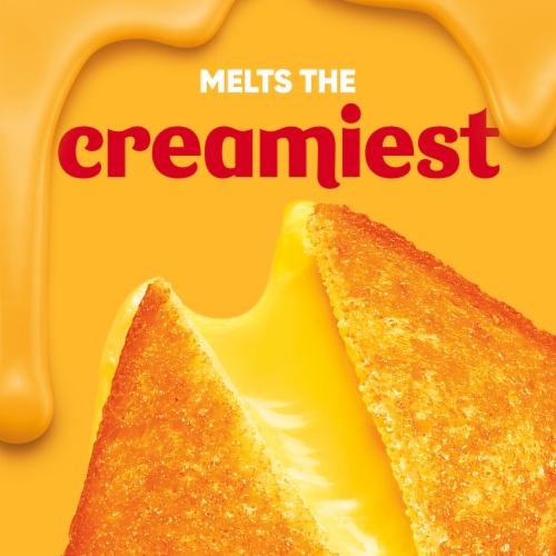 Velveeta Slices Original Flavored Cheese Perspective: left