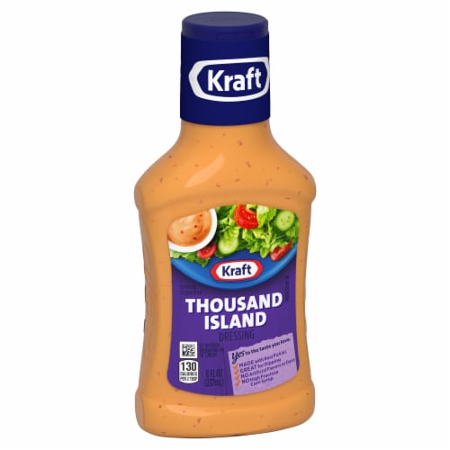 Kraft Thousand Island Salad Dressing Perspective: left