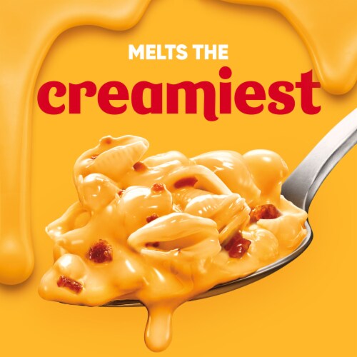 Velveeta Shells and Cheese Bacon Macaroni and Cheese Dinner Perspective: left