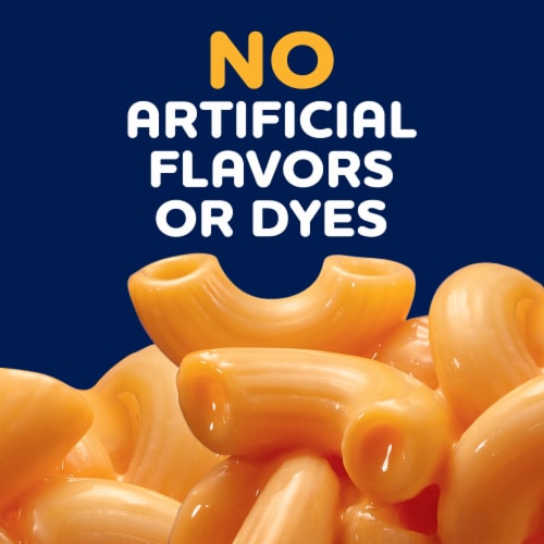 Kraft Deluxe Macaroni and Cheese Dinner Perspective: left