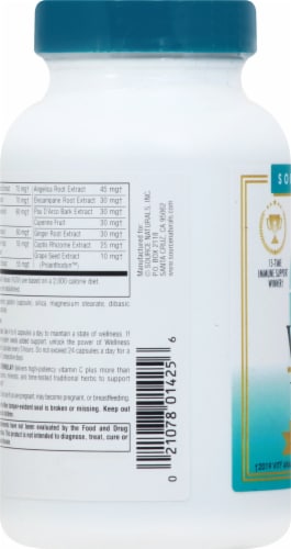 Source Naturals® Wellness Formula® Herbal Defense Complex Capsules Perspective: left
