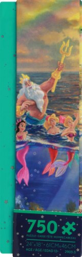 Ceaco Thomas Kinkade Disney The Little Mermaid Puzzle Perspective: left