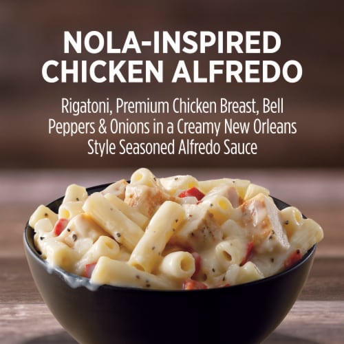 Marie Callender's New Orleans Style Chicken Alfredo Bowl Frozen Meal Perspective: left