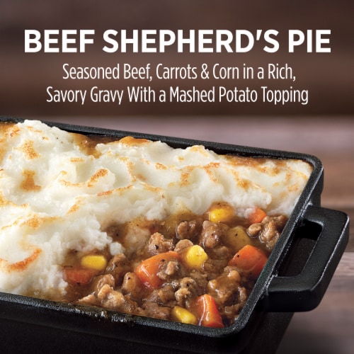 Marie Callender's Beef Shepherd's Pie Frozen Meal Perspective: left