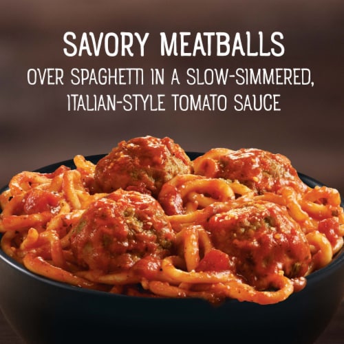 Marie Callender's Classic Spaghetti And Meatballs Bowl Frozen Meal Perspective: left