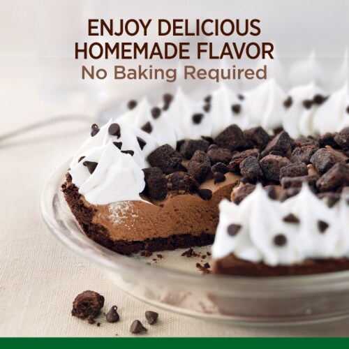 Marie Callender's Chocolate Brownie Cream Pie Frozen Dessert Perspective: left