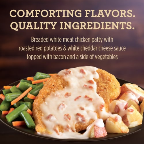 Marie Callender's Cheesy Bacon Chicken Frozen Meal Perspective: left