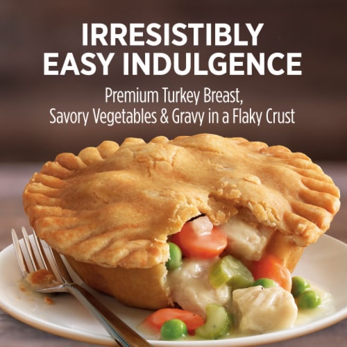 Marie Callender's Turkey Pot Pie Frozen Meal 4-Ct. Perspective: left