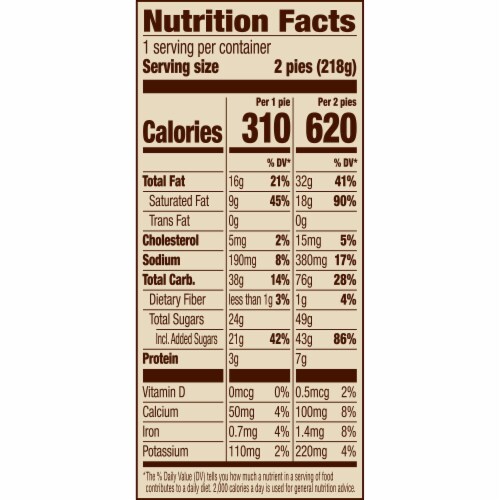Marie Callender's® Banana Cream Mini Pies Perspective: left