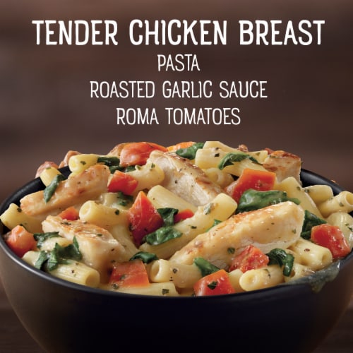 Marie Callender's Roasted Garlic Chicken Bowl Frozen Meal Perspective: left
