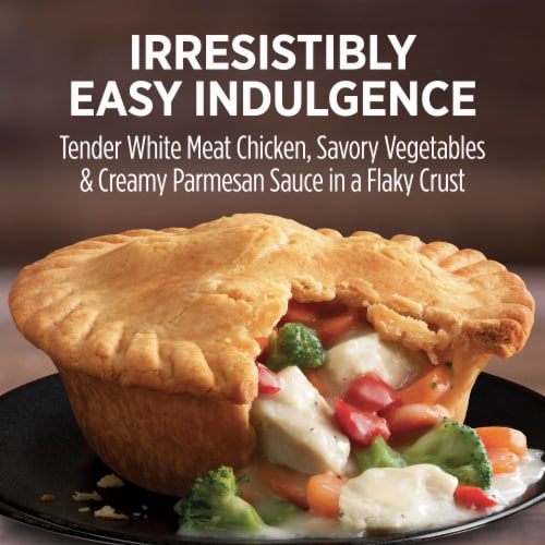 Marie Callender's Creamy Parmesan Chicken Pot Pie Frozen Meal Perspective: left