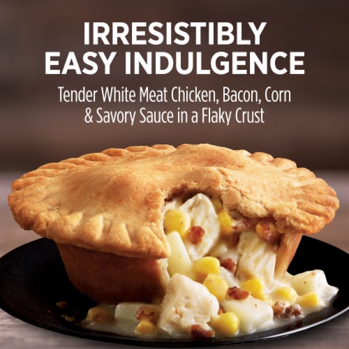 Marie Callender's Chicken Corn Chowder Pot Pie Frozen Meal Perspective: left