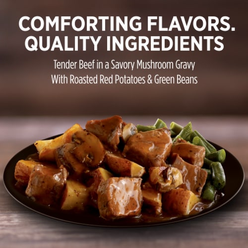 Marie Callender's Steak & Roasted Potatoes Frozen Meal Perspective: left