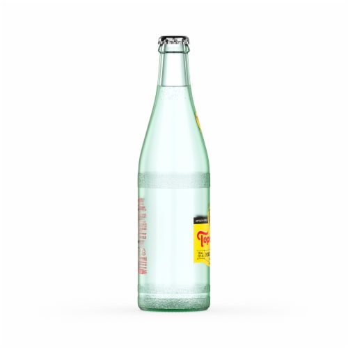Topo Chico Mineral Sparkling Bottled Water Perspective: left