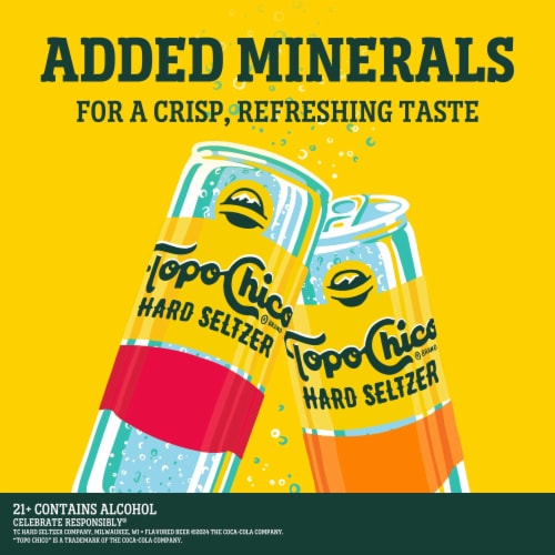 Topo Chico Hard Seltzer Variety Pack Perspective: left
