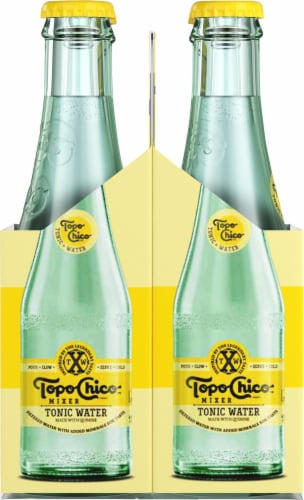Topo Chico™ Mixer Tonic Water Glass Bottles Perspective: left