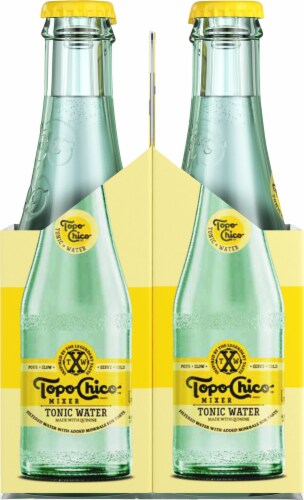 Topo Chico™ Mixer Tonic Water Glass Bottles Perspective: left
