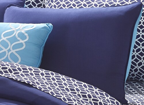 Harper Lane Blue Bed in a Bag Set - 9 Piece Perspective: left