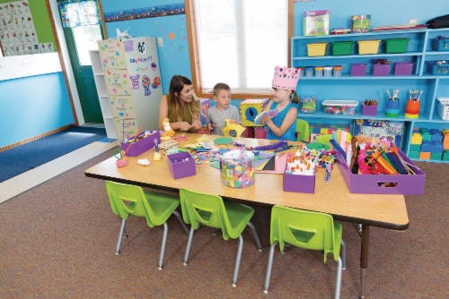 Creativity Street® Assorted Colors WonderFoam® Crowns Perspective: left