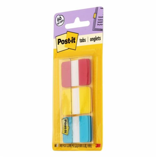 Post-it® Assorted Color Organizing Tabs Perspective: left