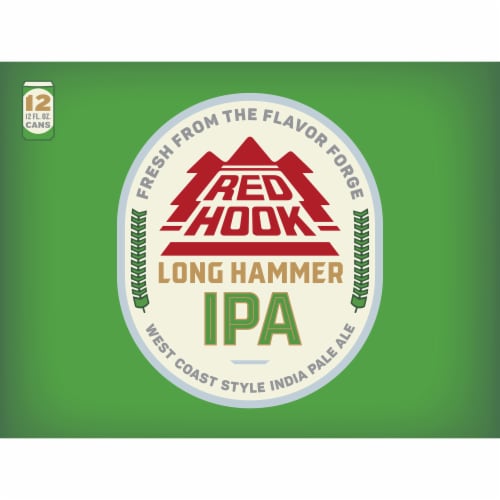 Redhook Long Hammer IPA Perspective: left