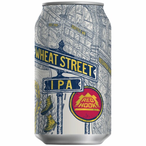 Red Hook Wheat Street Seasonal IPA Perspective: left