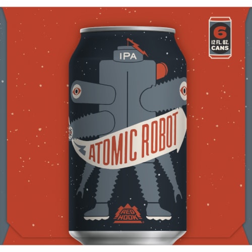 Redhook Brewery Atomic Robot IPA Perspective: left
